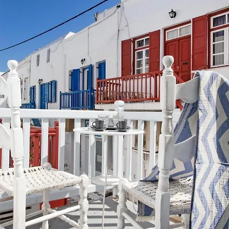 아파트 Mykonos Be Chic Maisonette 2 In The Heart Of Town Mykonos Town